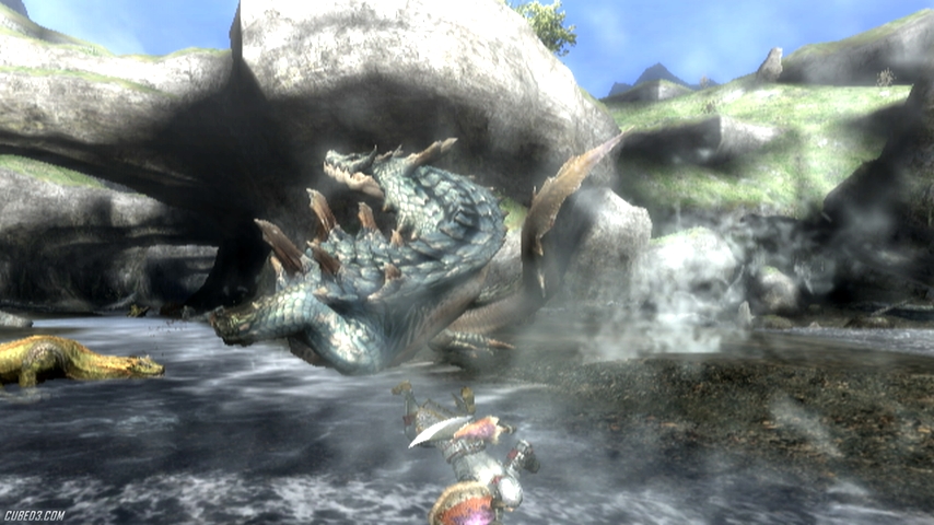 Screenshot for Monster Hunter Tri on Wii